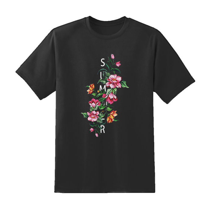 Summer Flowers Slogan Tee