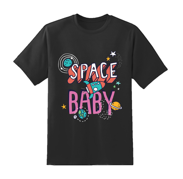 Space Baby Typographic Tee