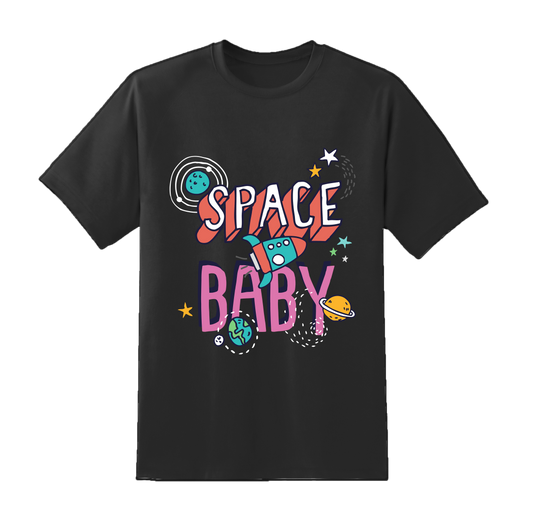 Space Baby Typographic Tee