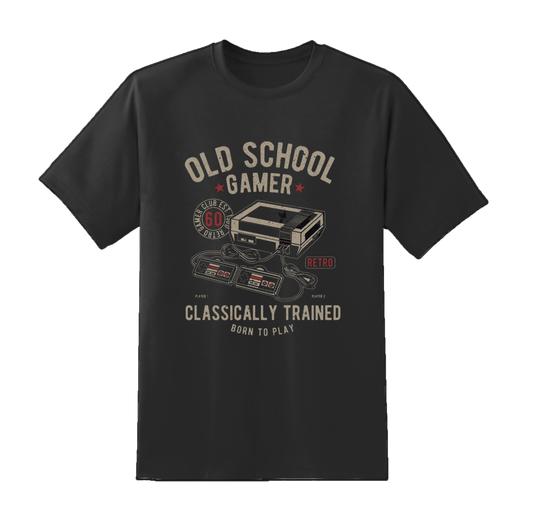 "Old School Gamer" Tee