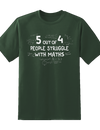 "People Struggle With Maths" Tee
