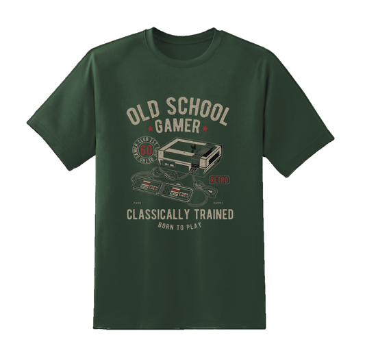 "Old School Gamer" Tee