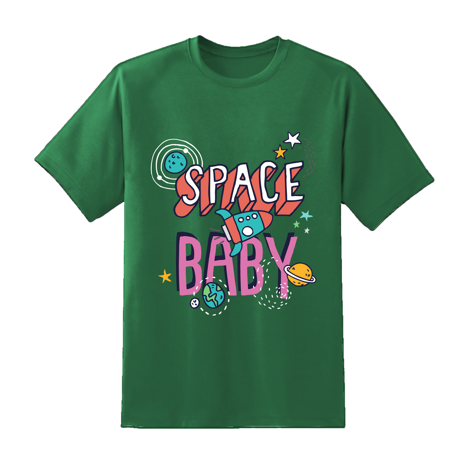 Space Baby Typographic Tee