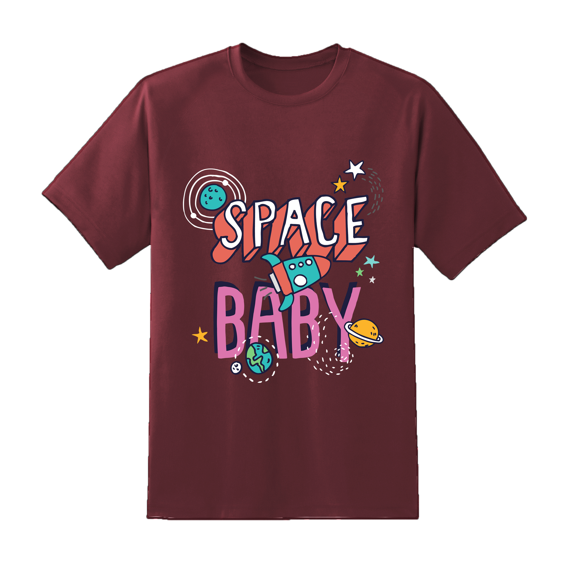 Space Baby Typographic Tee