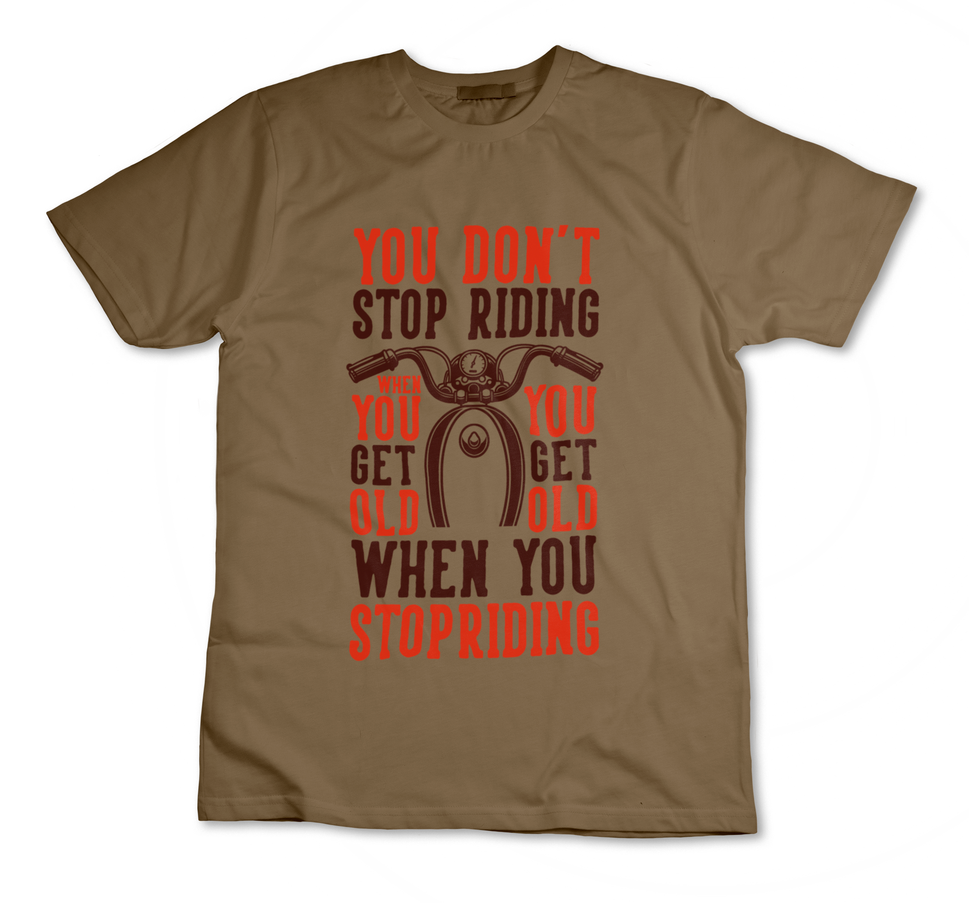 Never Stop Riding Tee