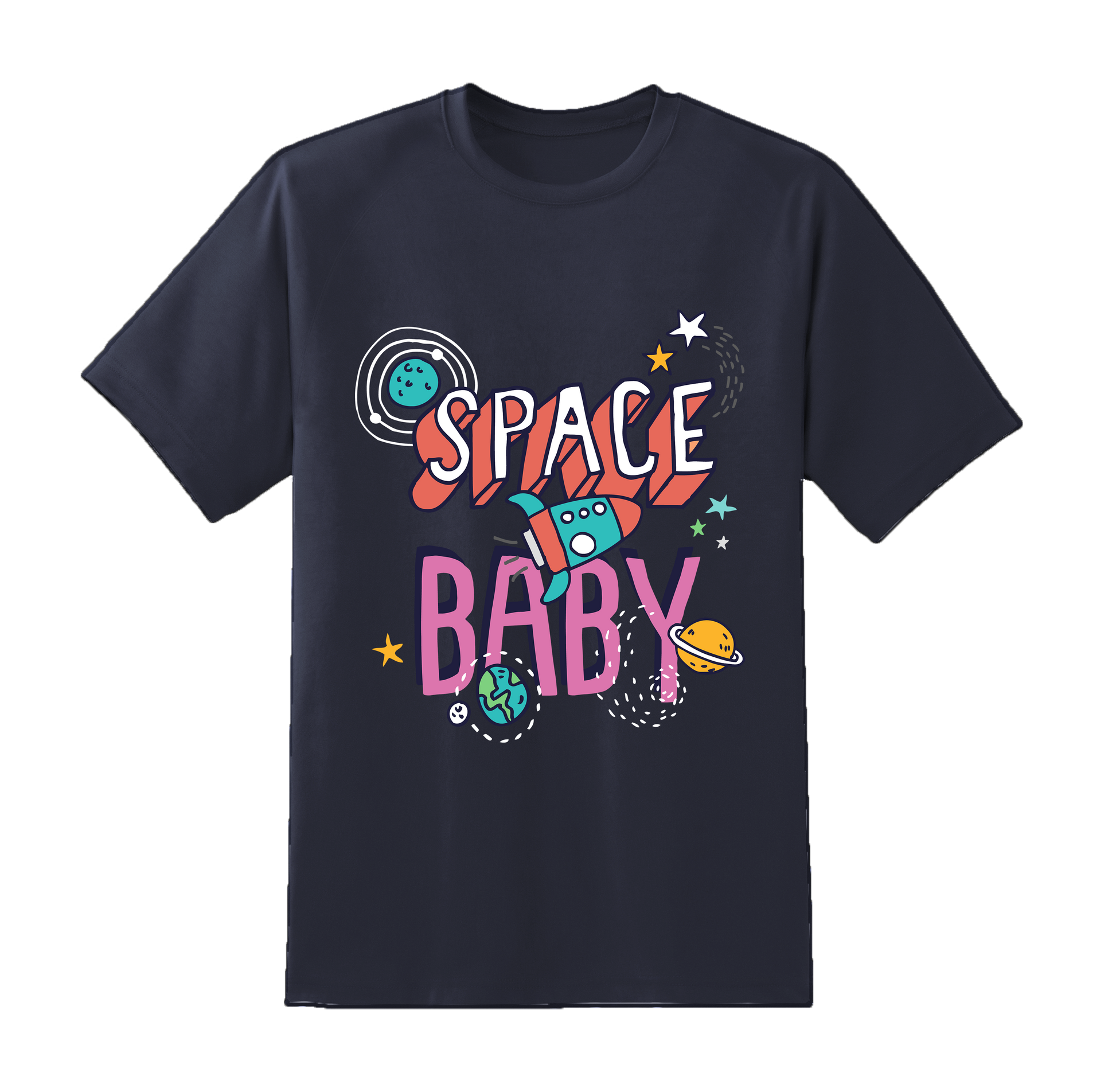 Space Baby Typographic Tee