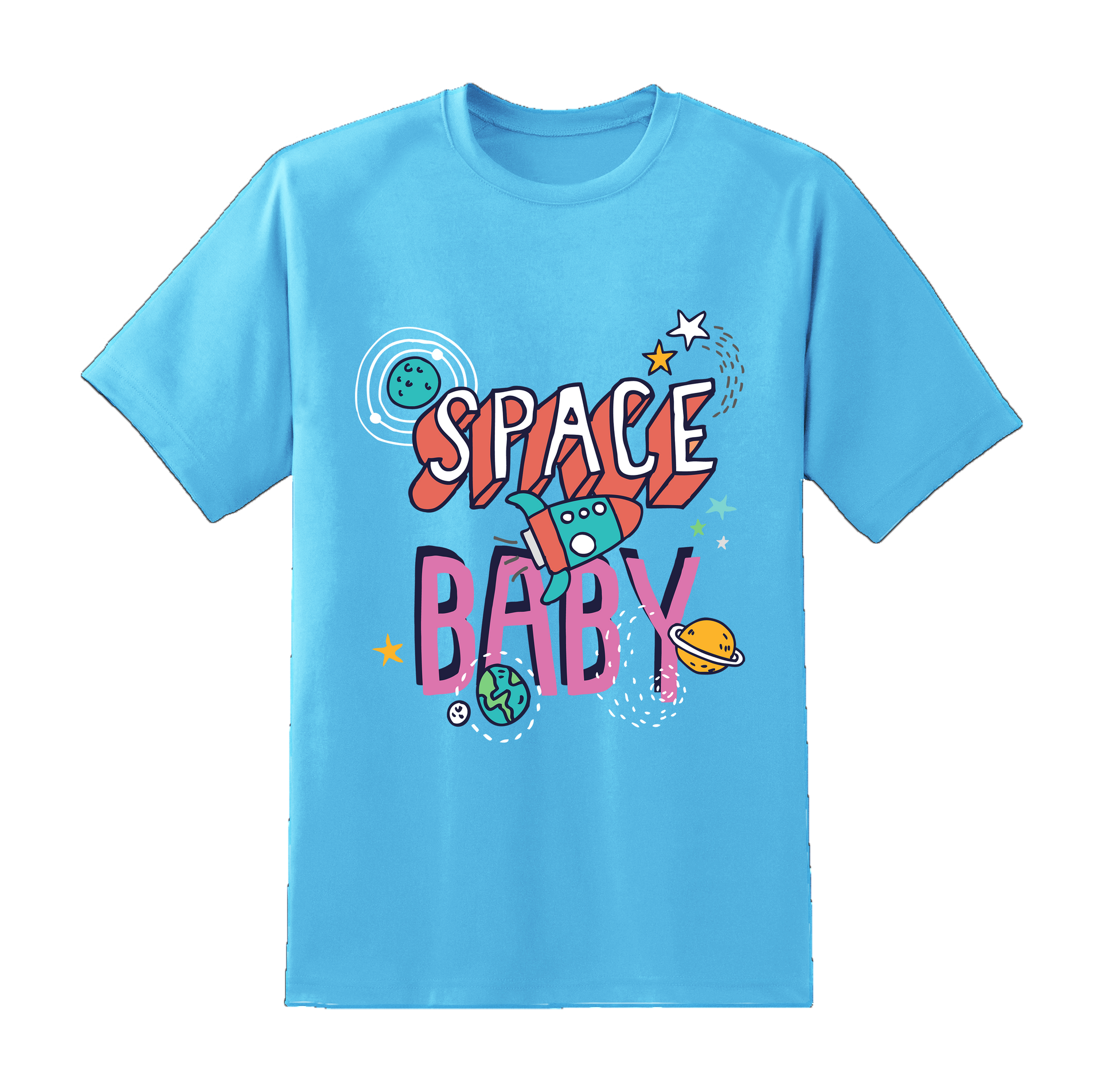 Space Baby Typographic Tee