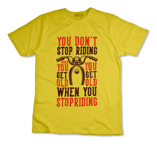 Never Stop Riding Tee