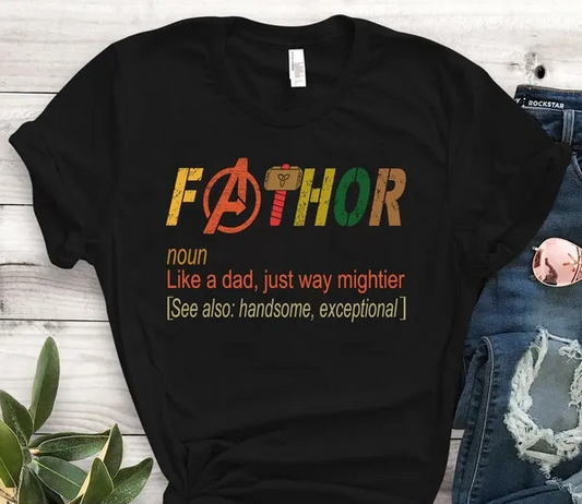 Father Fathor Definition T-Shirt