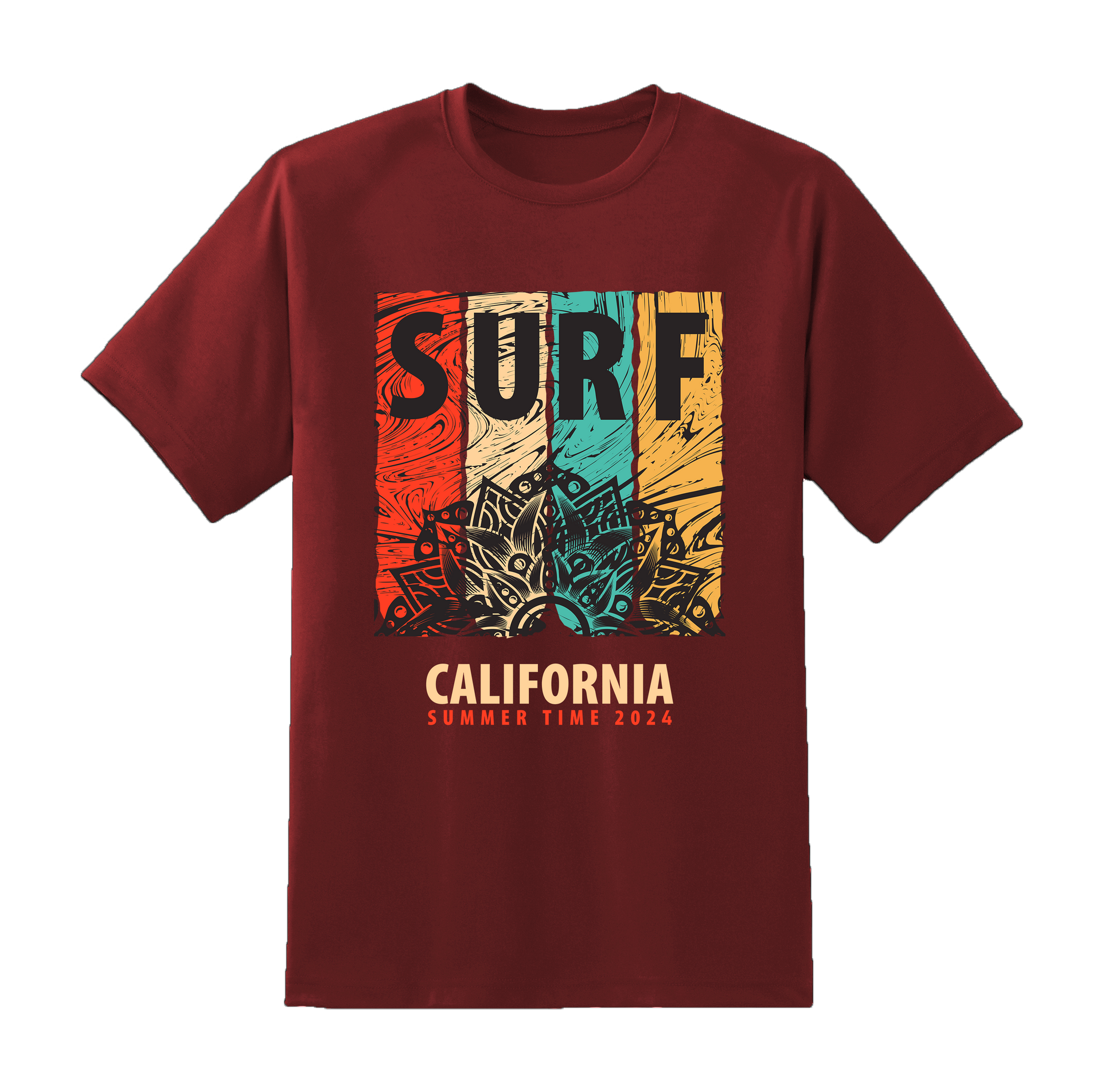 Surf California Tee