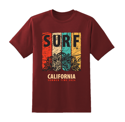 Surf California Tee