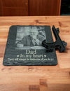 Personalised Photo Slate -  Family Pictures, Pets, Weddings, Birthdays