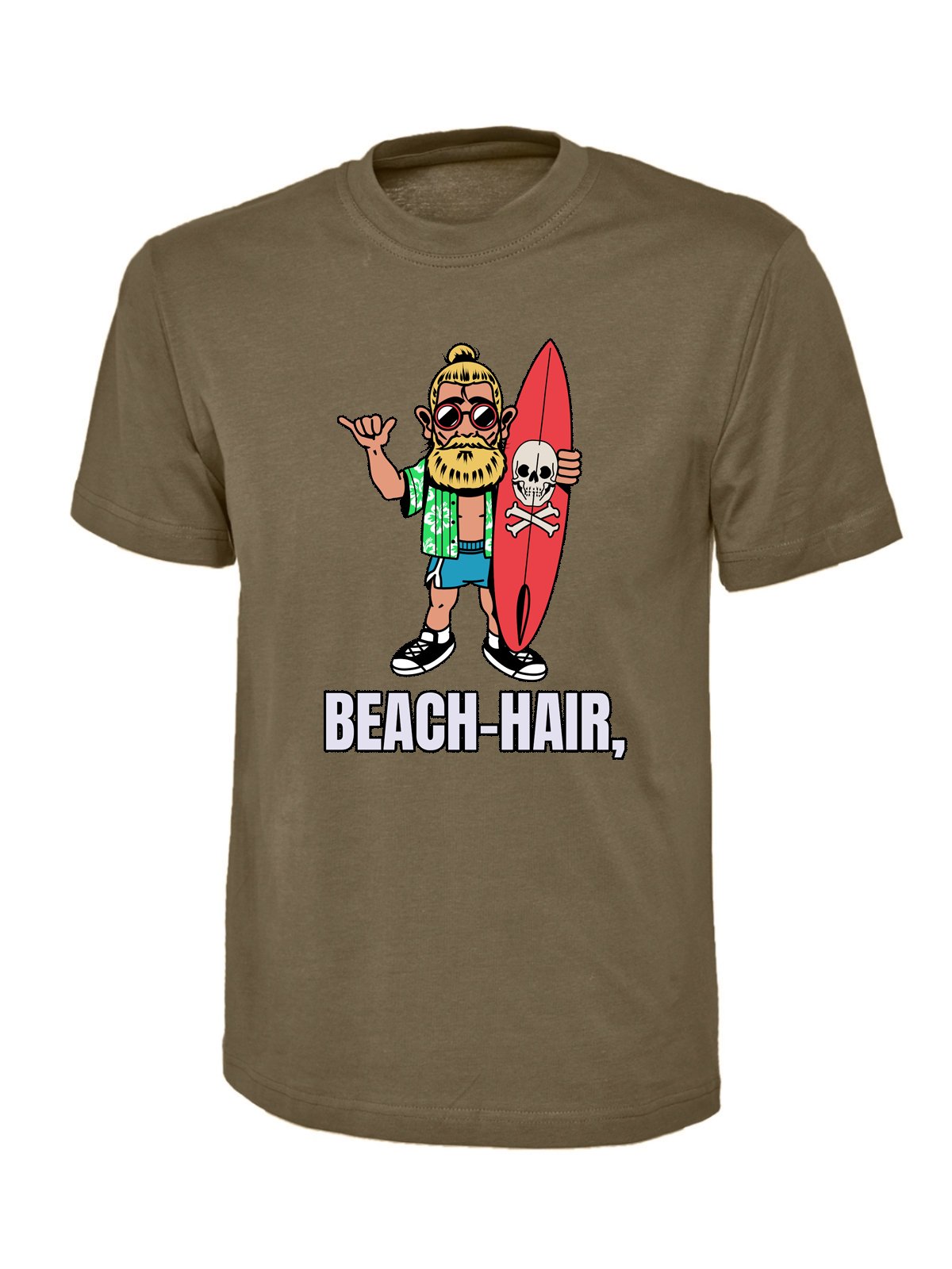 Beach Hair Tee - Wow T-Shirts