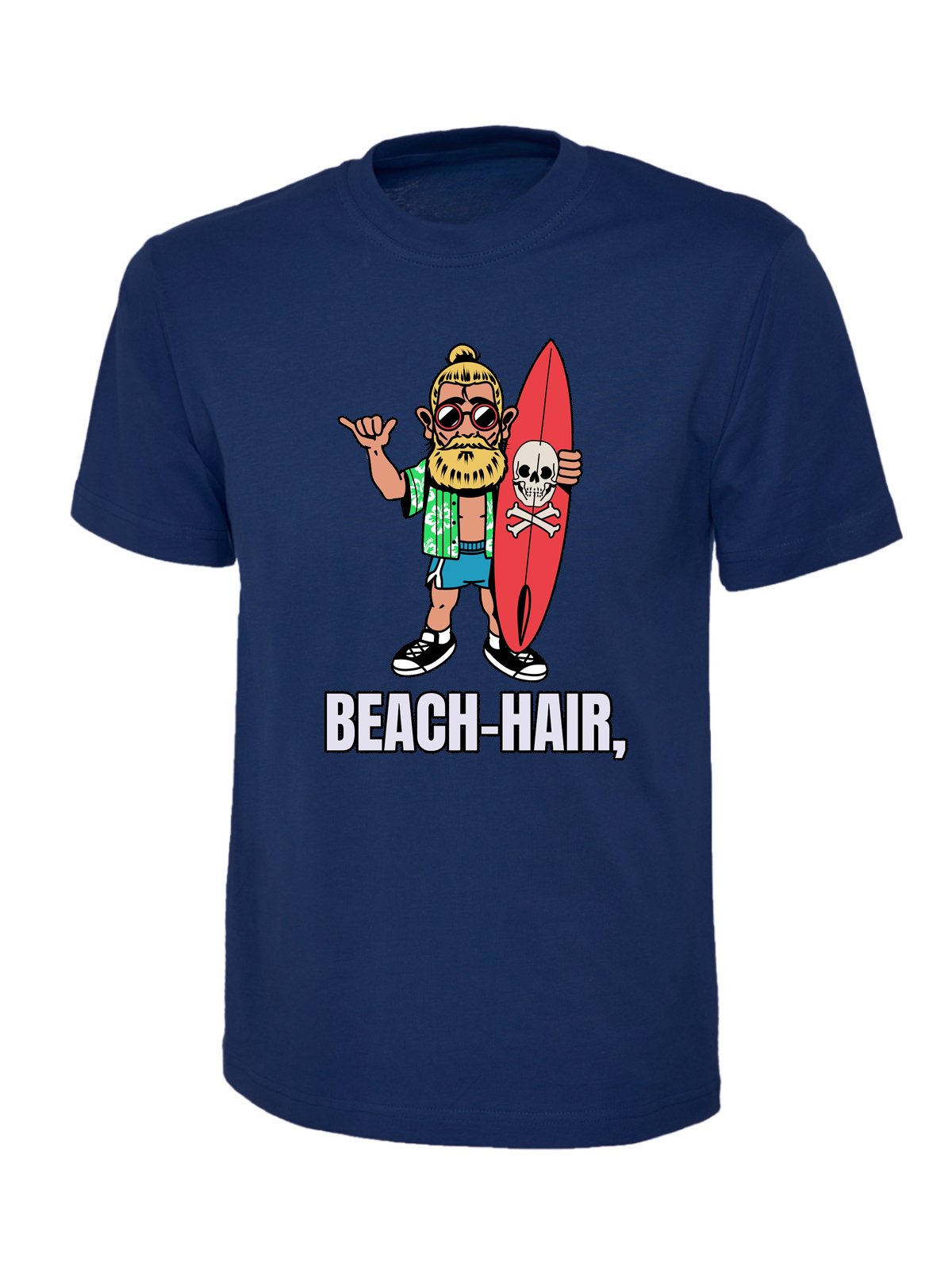 Beach Hair Tee - Wow T-Shirts