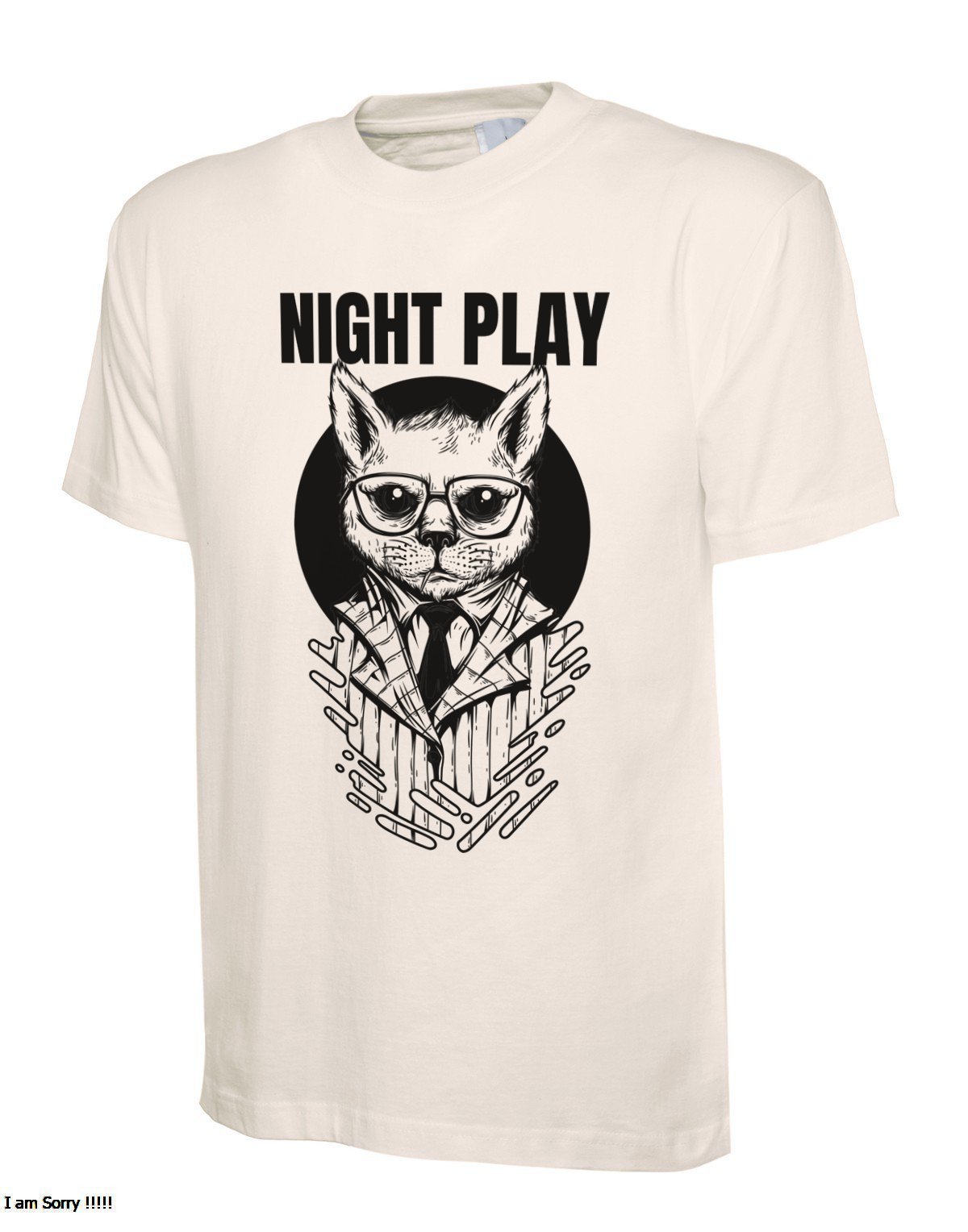 Knight Play Cat Tee - Wow T-Shirts