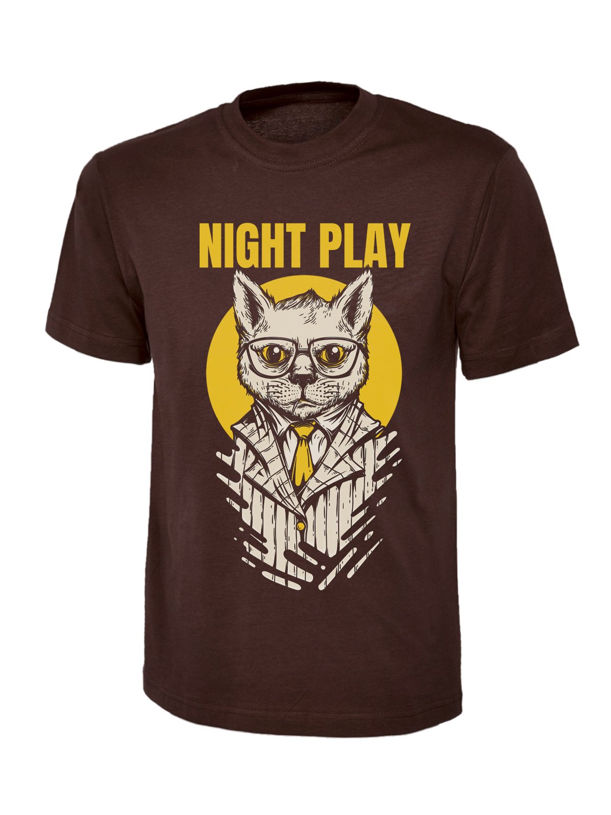 Knight Play Cat Tee - Wow T-Shirts