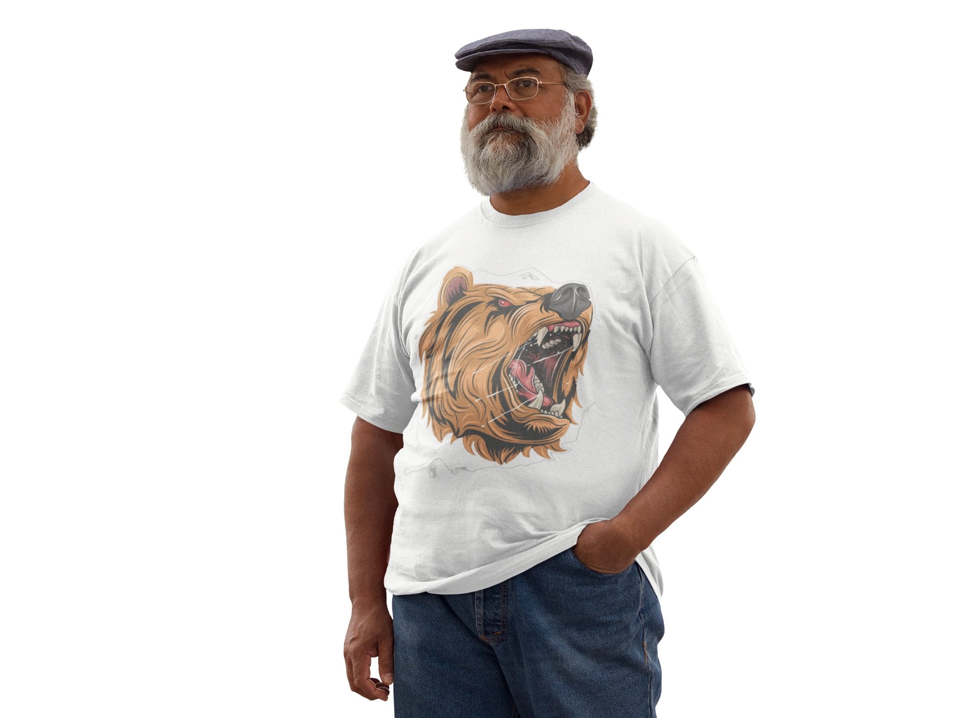 Roaring Bear T-Shirt - Wow T-Shirts