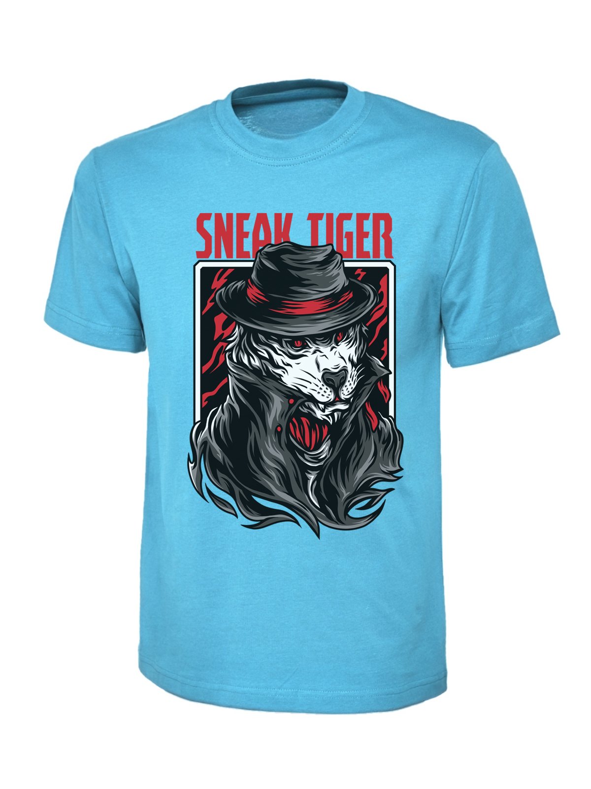 Sneak Tiger Tee - Wow T-Shirts