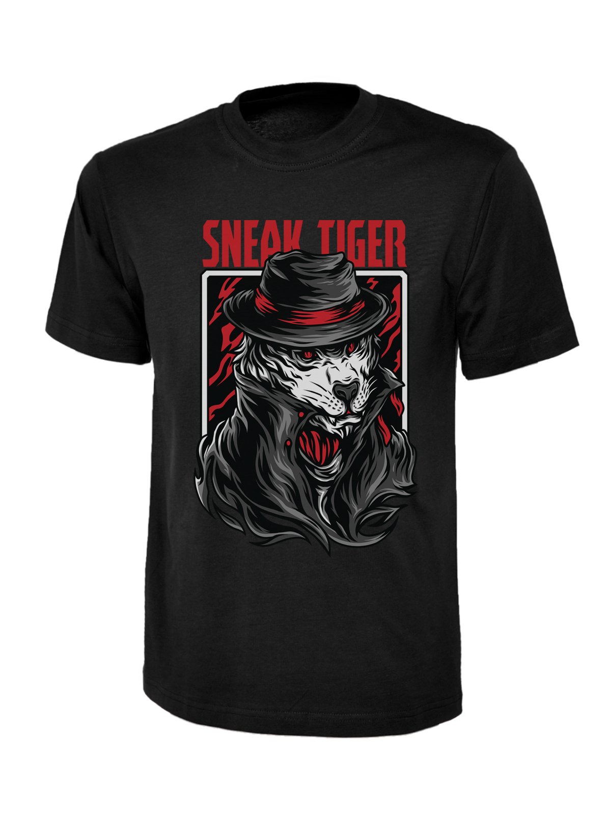 Sneak Tiger Tee - Wow T-Shirts