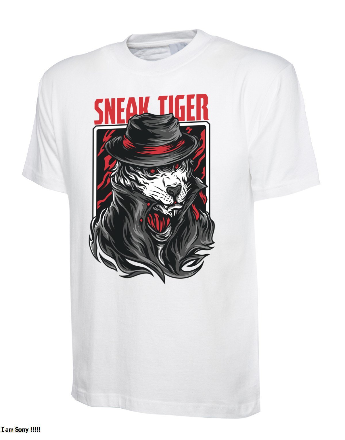 Sneak Tiger Tee - Wow T-Shirts