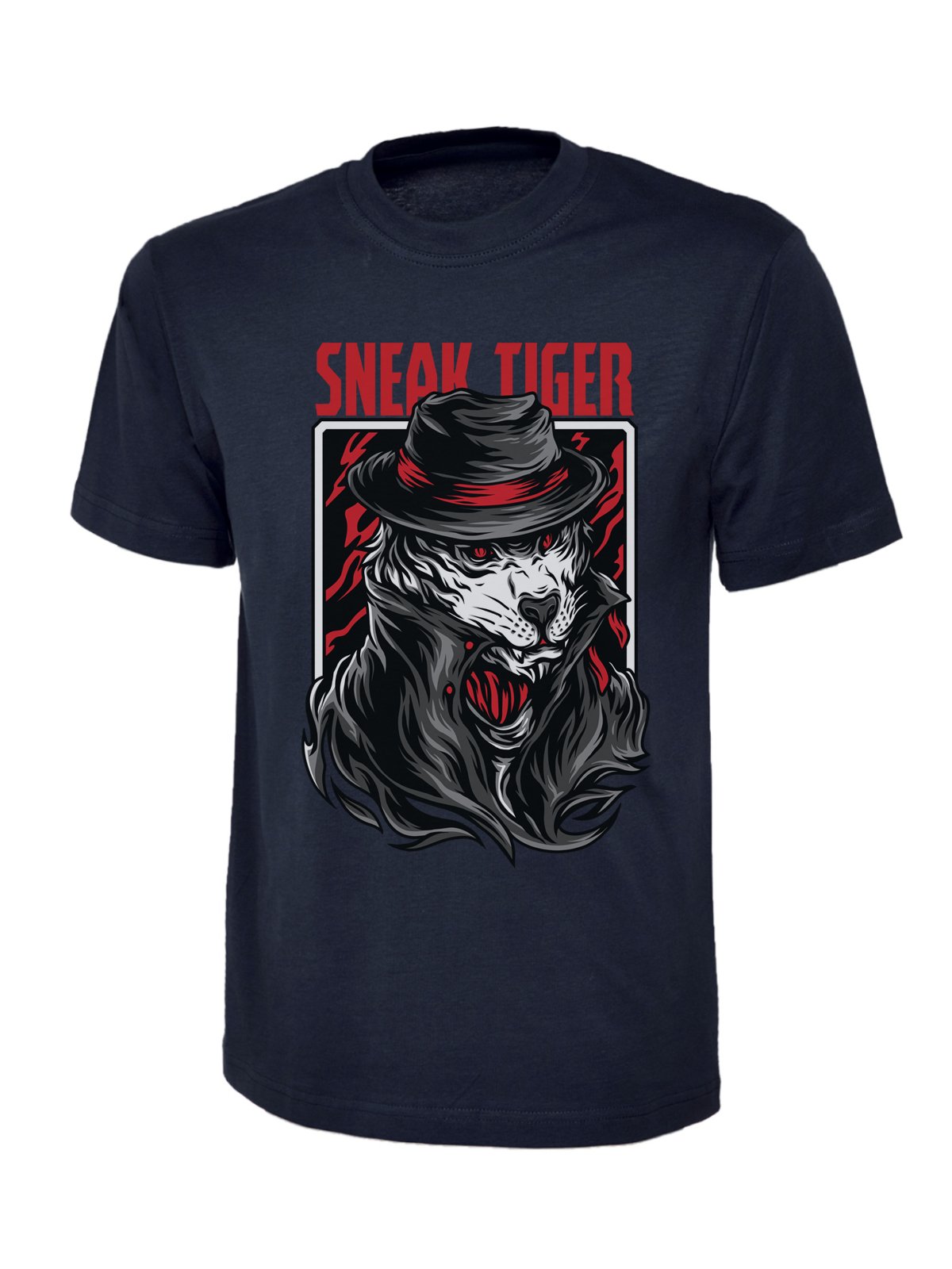 Sneak Tiger Tee - Wow T-Shirts